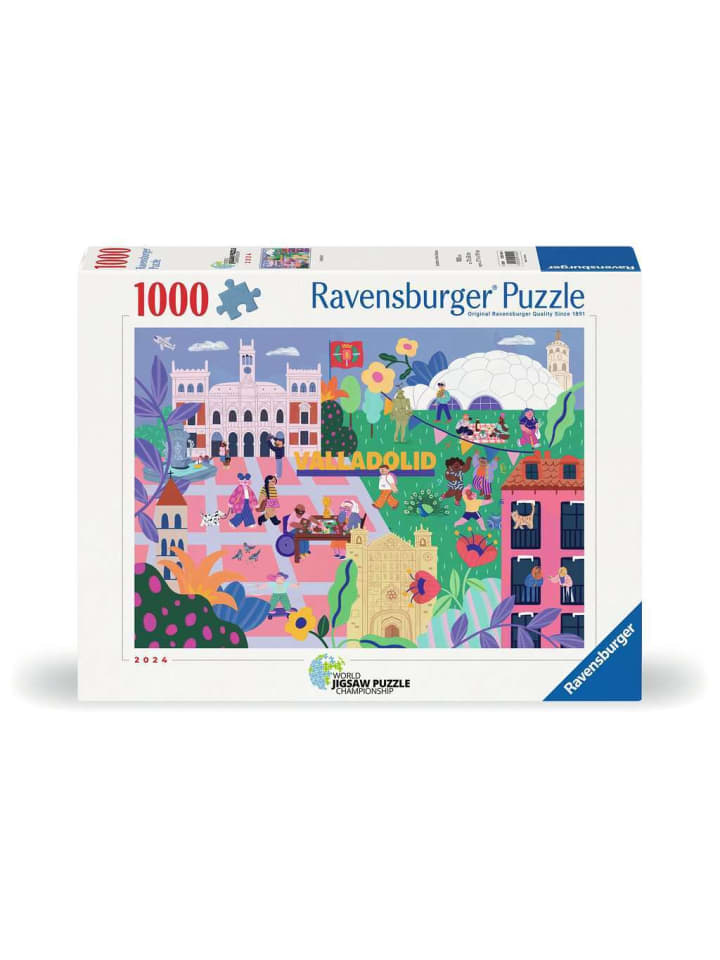 Ravensburger Puzzle 1.000 Teile Valladolid in bunt
