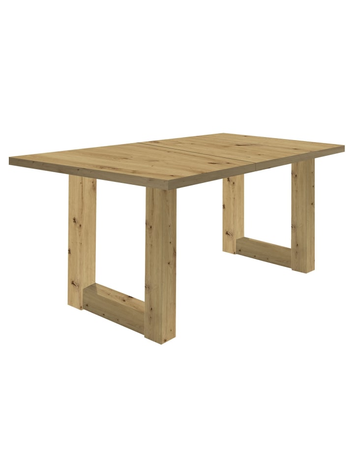 ESSTISCH ausziehbar Eila 1 160 x 90 x 75 Esszimmertisch Asteiche