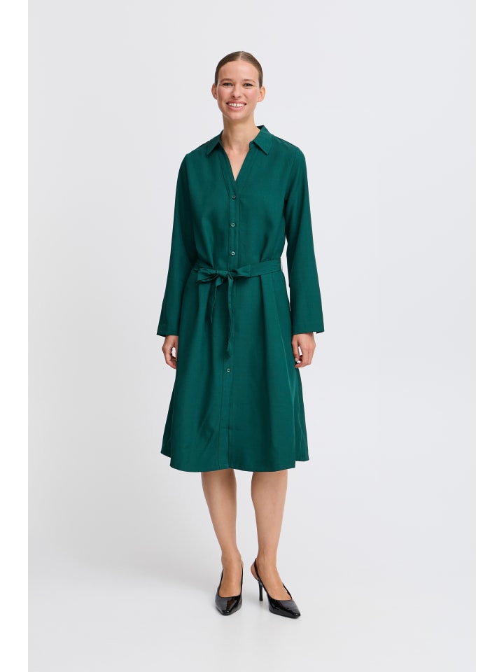 Kleid BYMMIDDE Regular fit in Sea Moss Melange