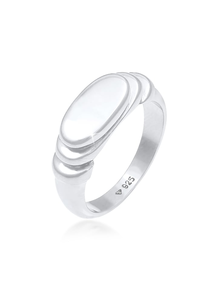 Ring 925 Sterling Silber Siegelring in Silber