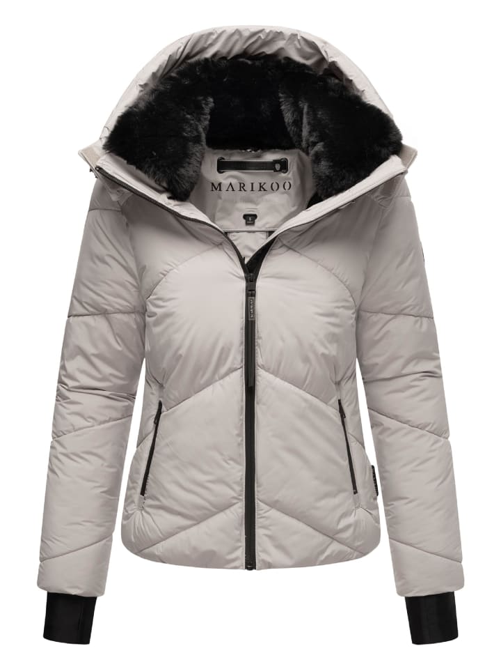 Steppjacke Simaraa XVI in Light Grey