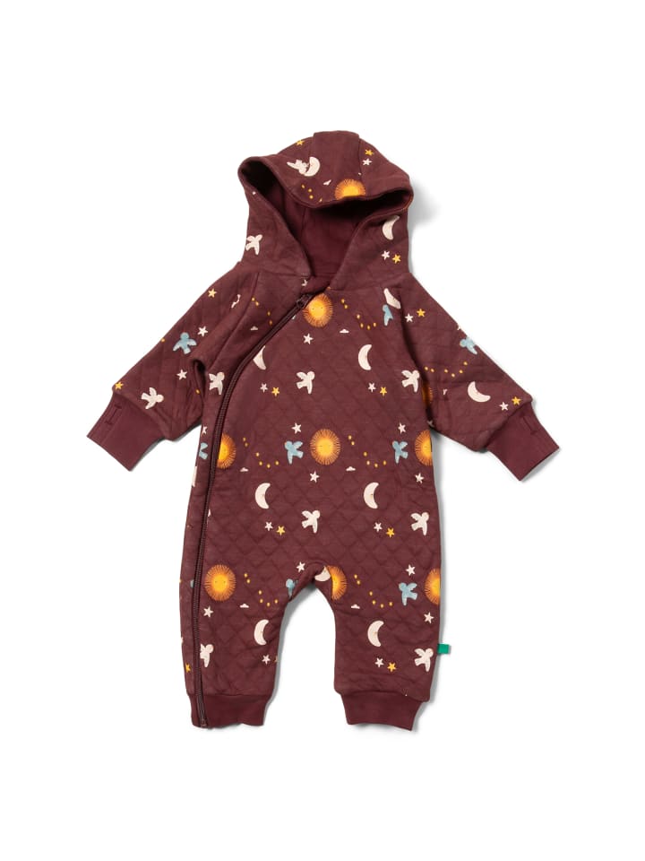 Organic Cotton Snug Suit in Brown