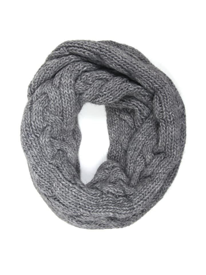 Winterloop " Wolke " in grau