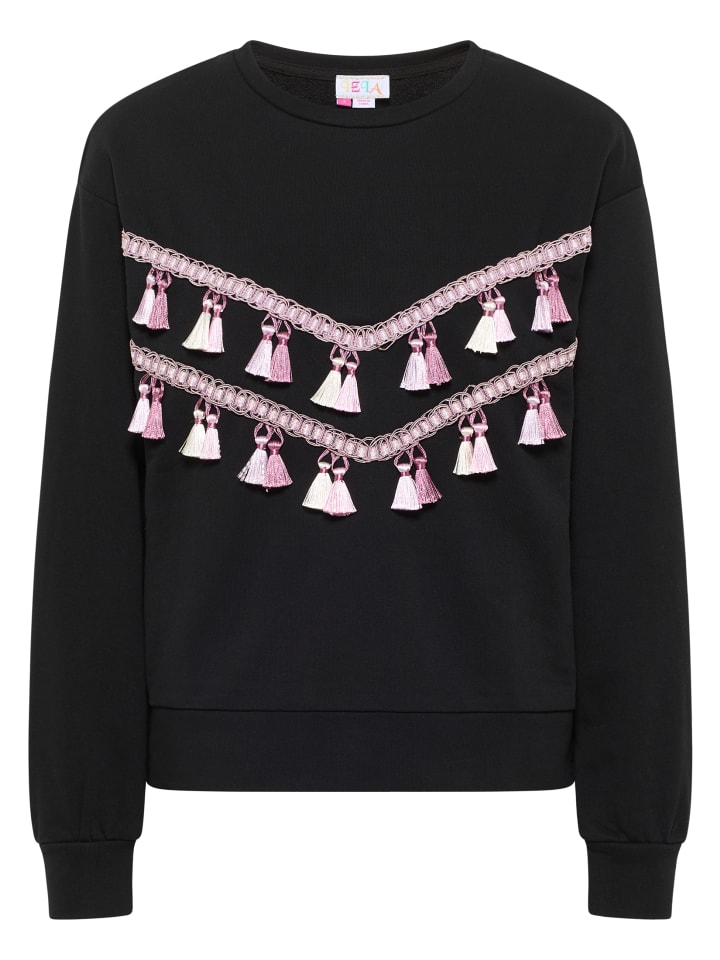 Damen Sweatshirt in Schwarz