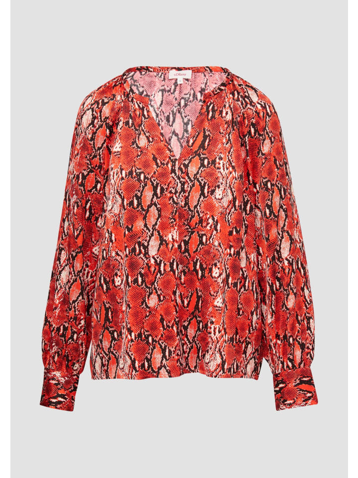 Bluse in 25A2_hellorange