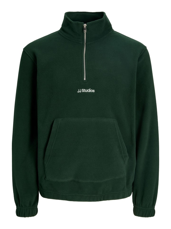 Fleece Sweatshirt in Scarab