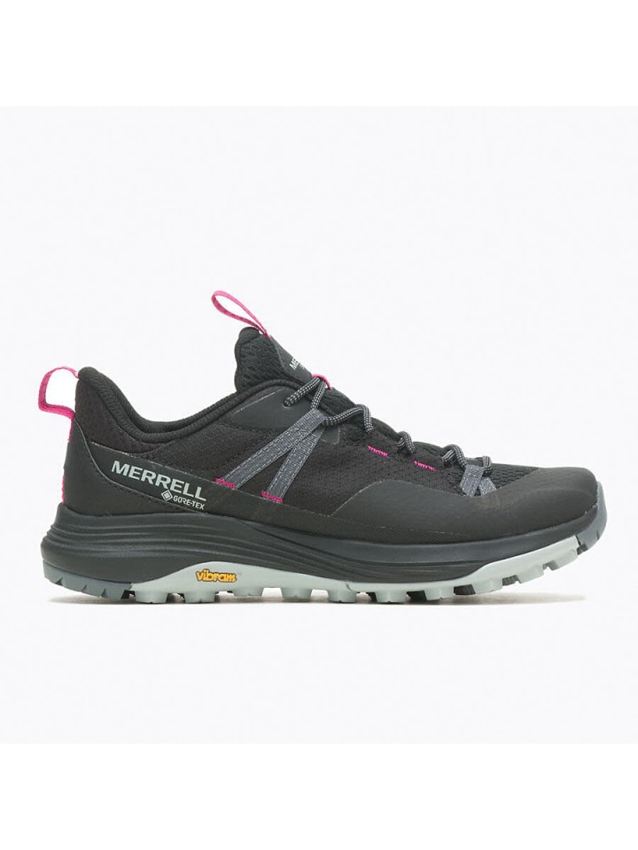 Trekkingschuhe low in schwarz