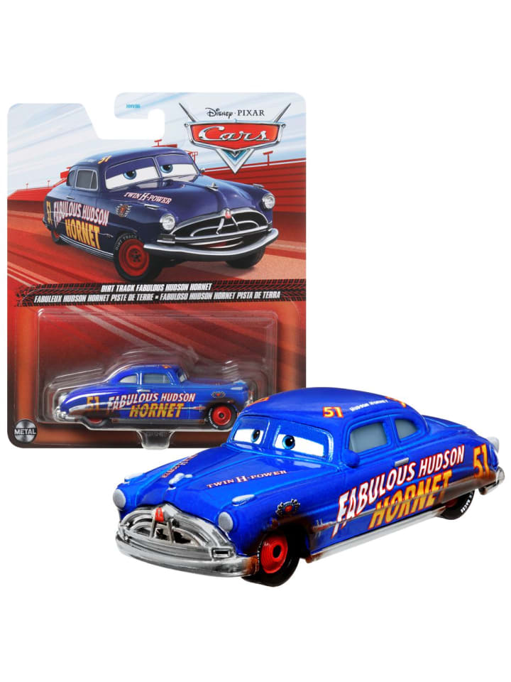 Dirt Track Hudson DXV70 | Disney Cars Cast 1:55 Auto Mattel Fahrzeuge
