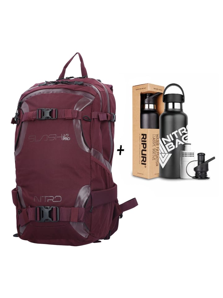 Slash Pro X Ripuri Set 25 Wanderrucksack 53 cm wine