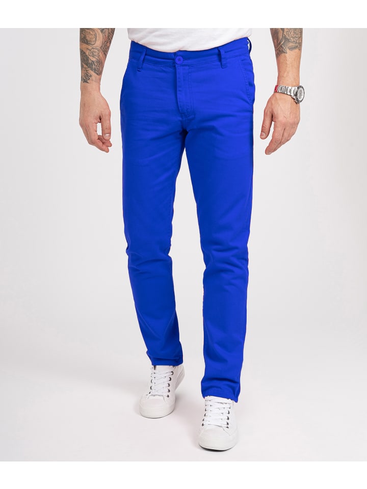Chino in Royalblau