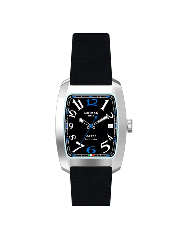 Herrenuhr "Sport Anniversary" in Schwarz