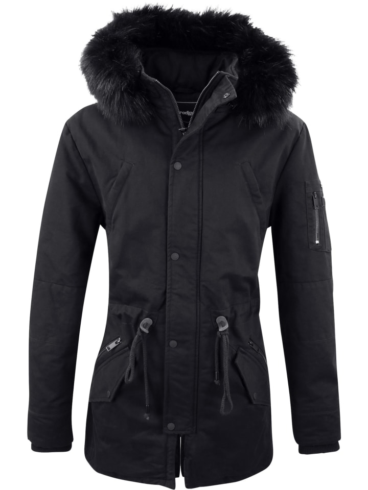 Parka Julius in Schwarz