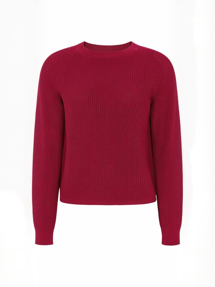 Pullover SRRosetta in 389 Red Dahlia