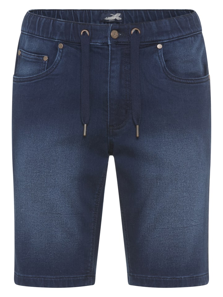 Jeansshorts in dunkel blau used