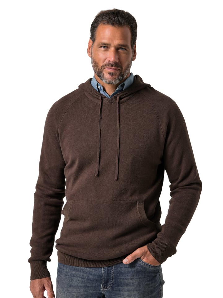 Pullover in dunkle schokolade