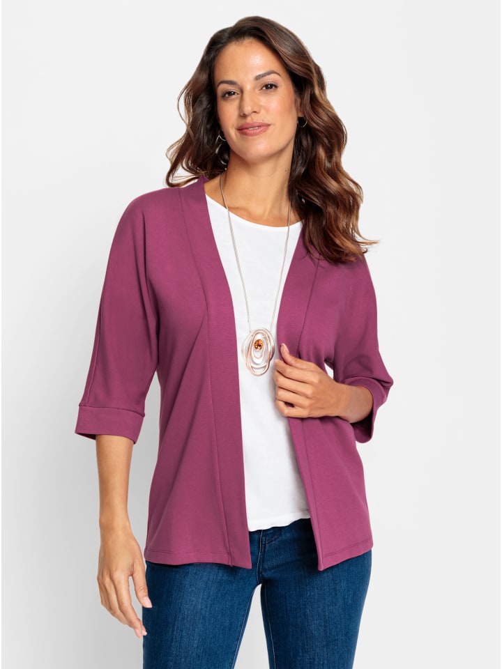 Shirtjacke in erika