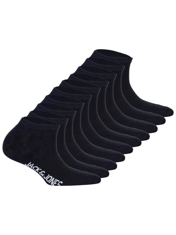 Socken 10er Pack in Schwarz