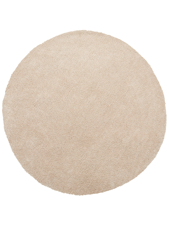 Shaggy DEMRE in Beige - (W) 140 x (H) 2 x (L) 140 cm