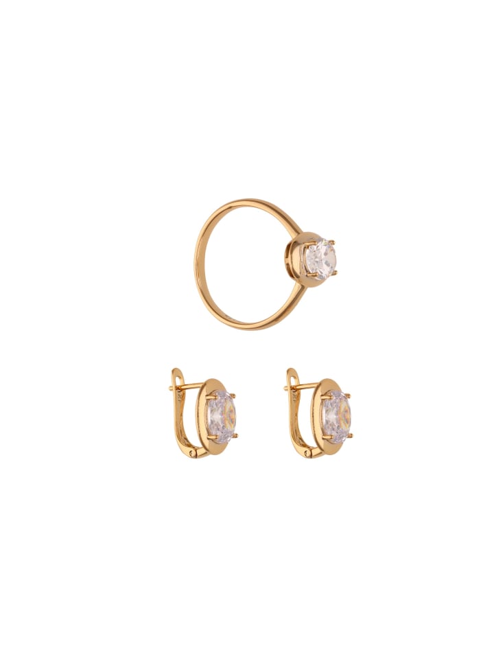 Women Jewelry Set in Rose Gold