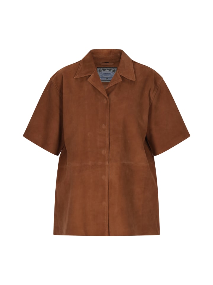 Women Shirt in cognac