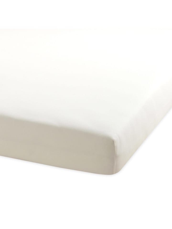 Spannbettlaken Multi-Stretch in wollweiss
