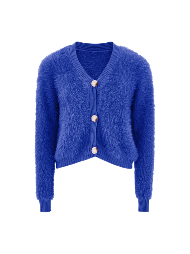 Damen Strickjacke in Königsblau