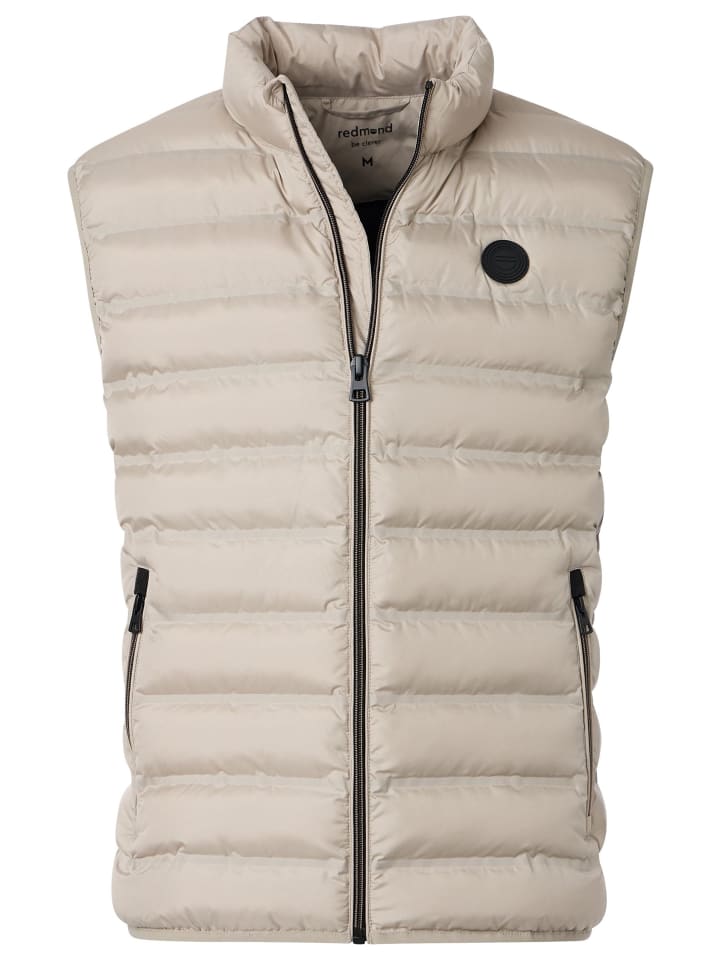 Steppweste Basic in Beige