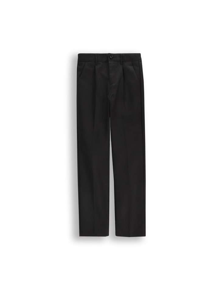 Elegante Stoffhosen in schwarz