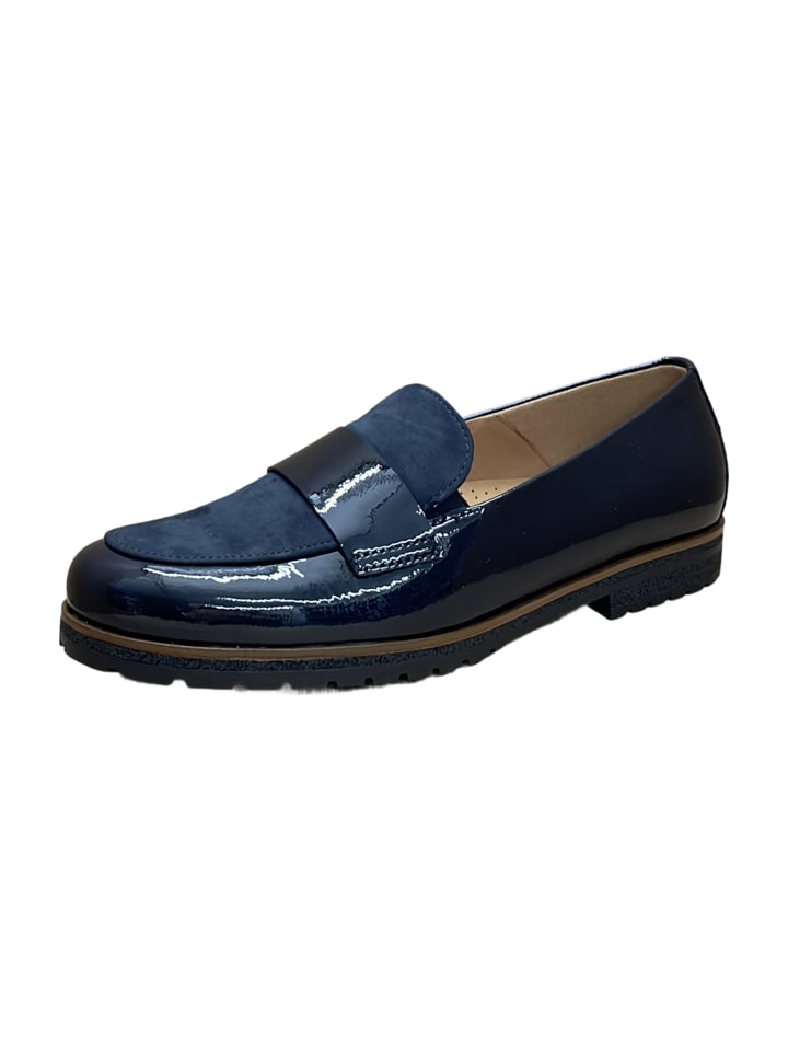 Klassische Slipper in Blau