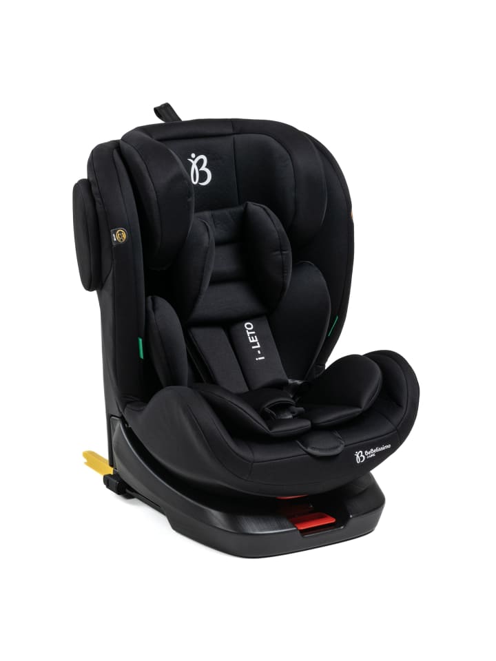 Kindersitz I-SIZE 40-150 cm, 360, Kinderautositz - Leto in Schwarz