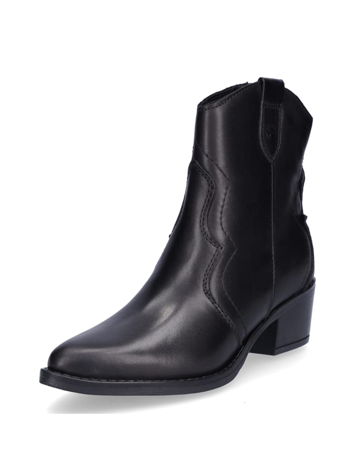Stiefelette in Schwarz