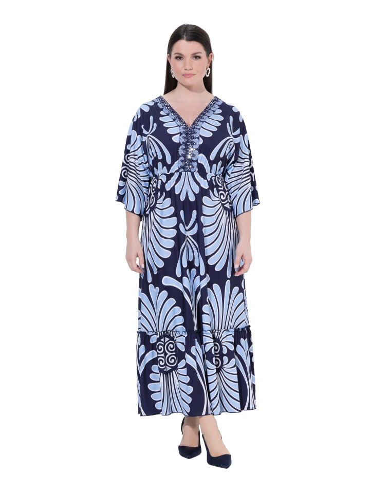 Kleid in marine