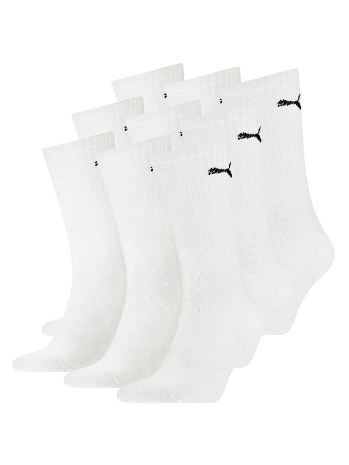 Socken PUMA SPORT 3P in 300 - white