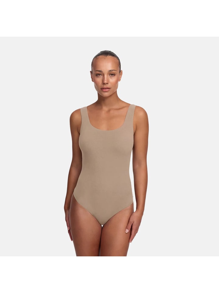 Unterer Rücken - Körper in Beige