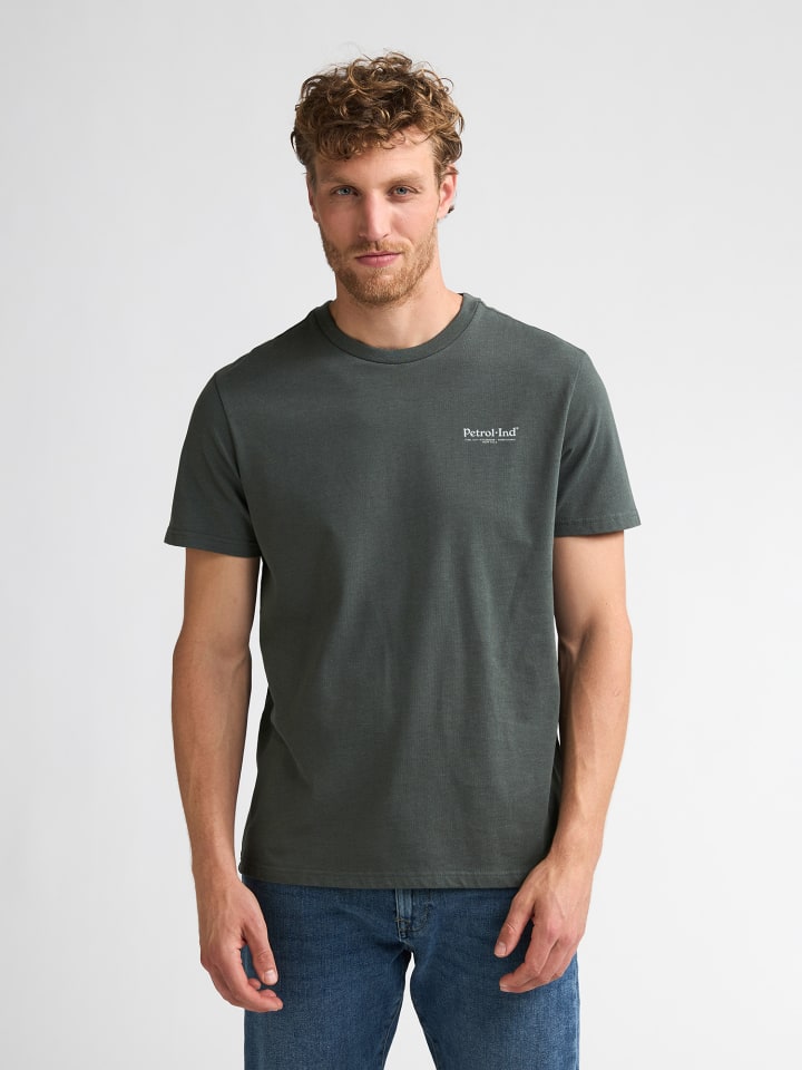 T-Shirt aus Baumwollmix kendall in Grün