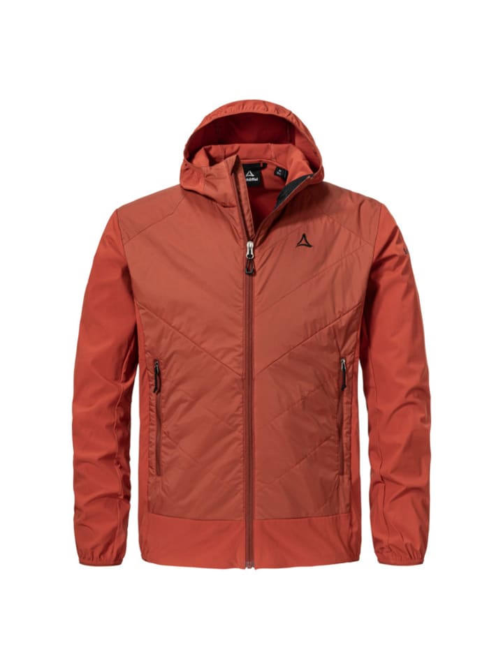 Daunen- / Thermojacke "Hybrid Jk Style Blaueis MNS" in dark crabapple
