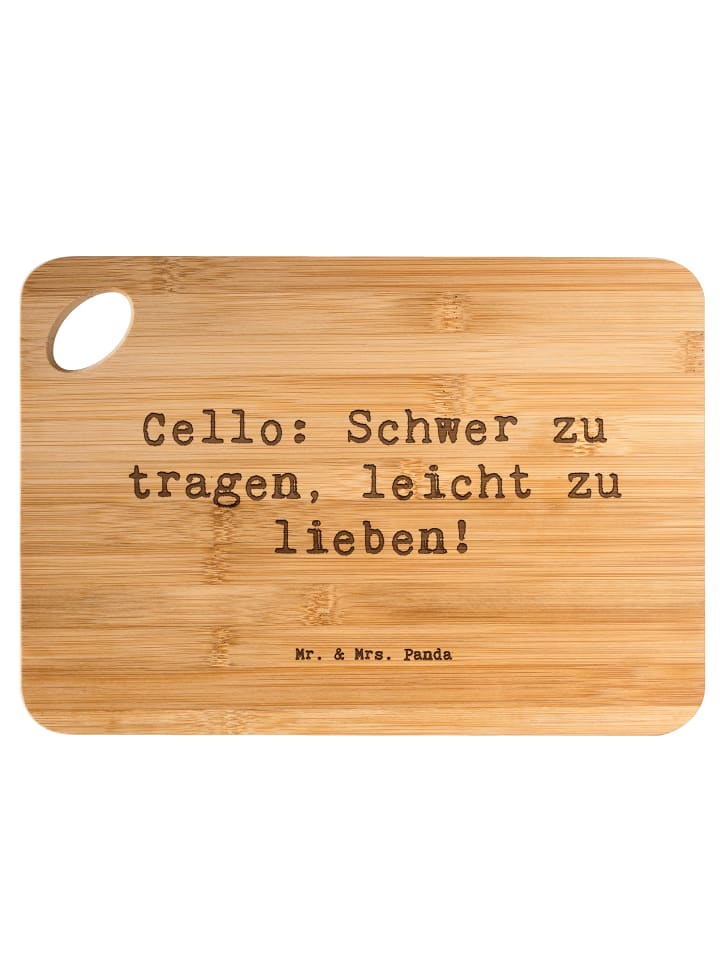 Holzschneidebrett Spruch Zeichenllo Liebe mit Spruch in Braun