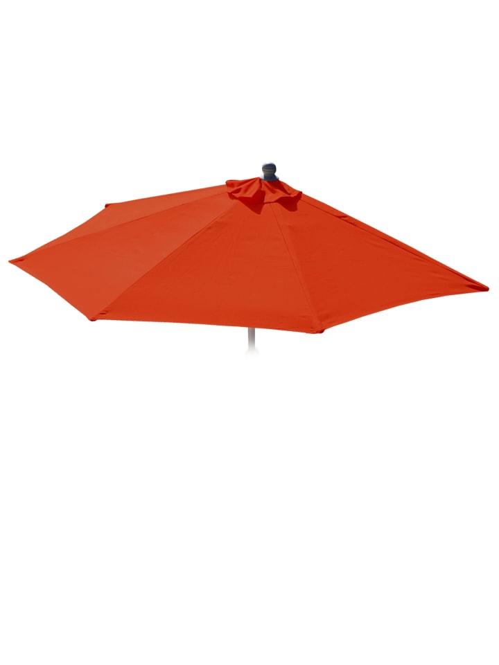 Ersatz-Bezug für Sonnenschirm halbrund Parla, Terracotta