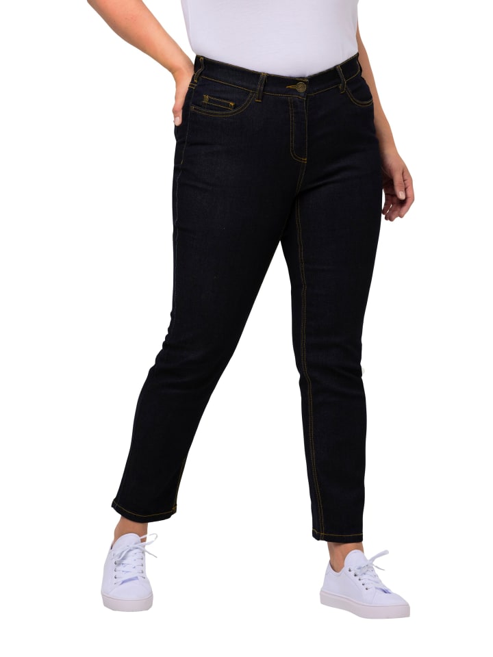 Hosen in klassisch dark blue denim
