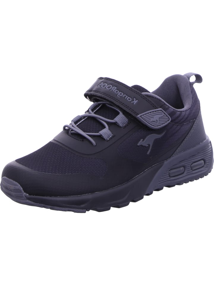 Klettschuhe in schwarz