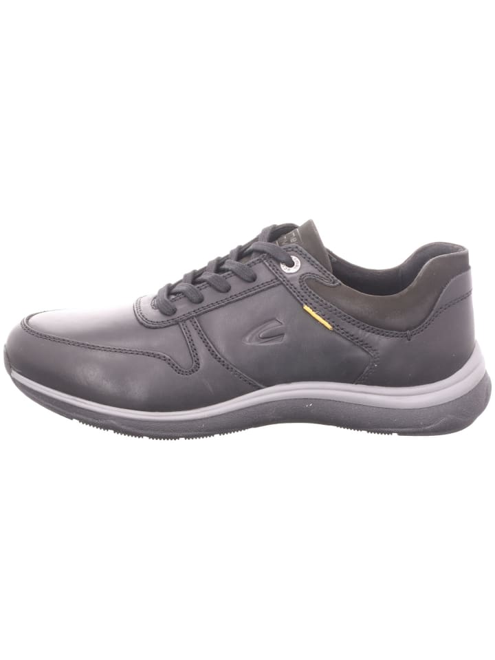 Sportlicher Schnürschuh in schwarz