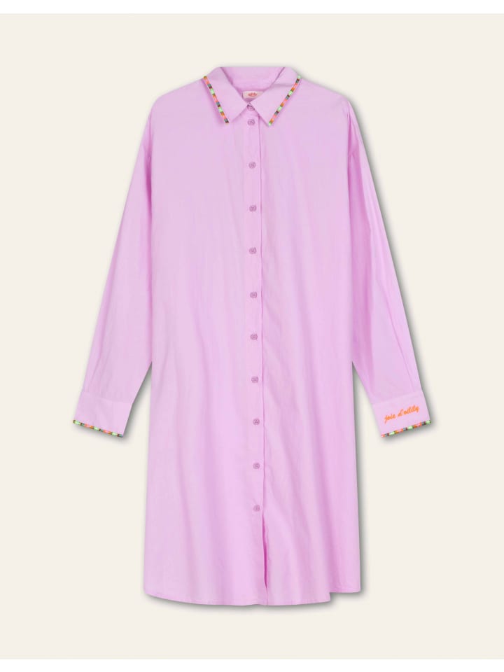 Poplin Kleid Dighton in Lila