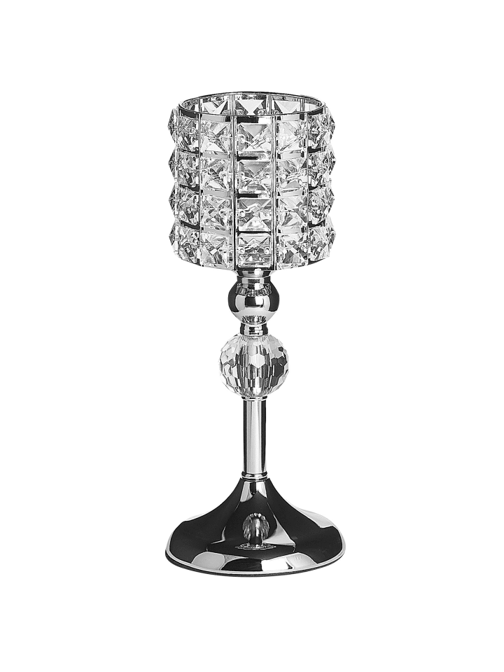 Kerzenständer AVORD in Silber - (W) 13 x (H) 33 x (L) 13 cm