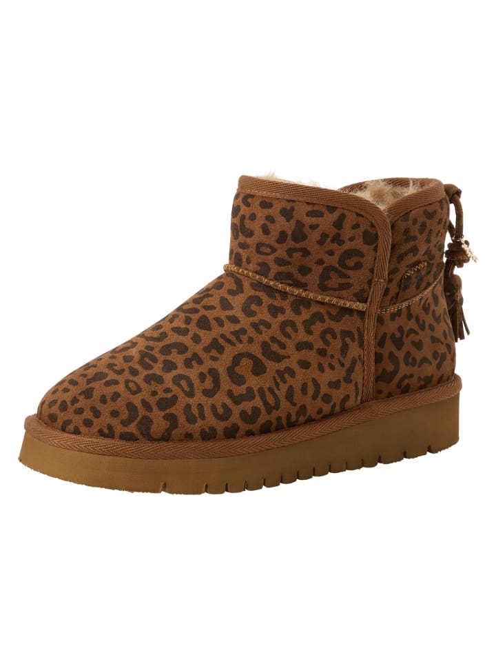 Stiefelette in LEOPARD