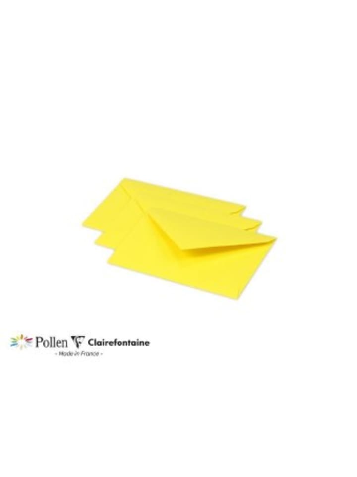 Papeterie/PBS - Umschlag Pollen Mini 75 x 100 mm 120g 20 Stück, Sonne