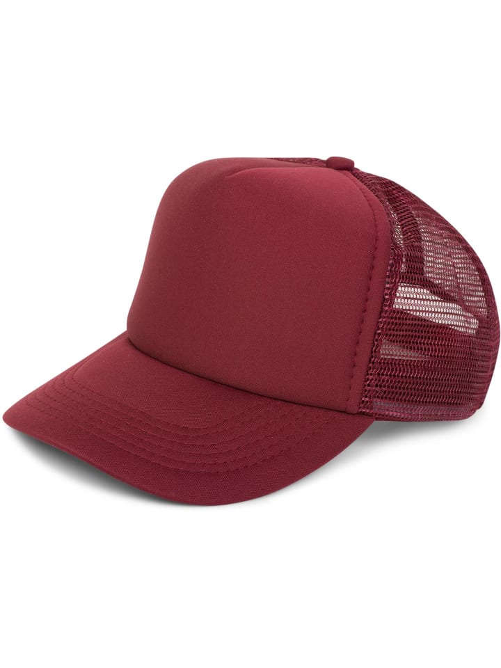 Mesh Cap in Weinrot