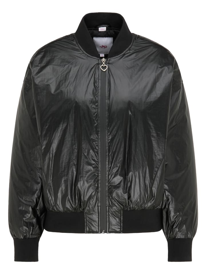 Damen Bomberjacke in Schwarz