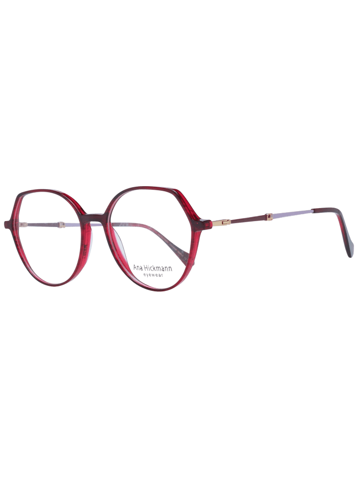 Damen Optische Fassungen Rund Rot