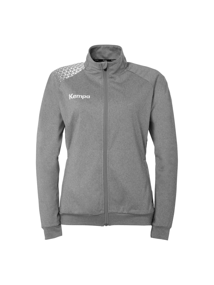Trainingsjacke Ambition 28 Poly Women in dark grau melange