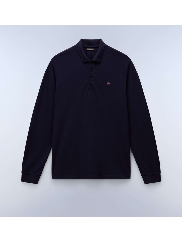 Polo "Ealis Ls 1" in Blau